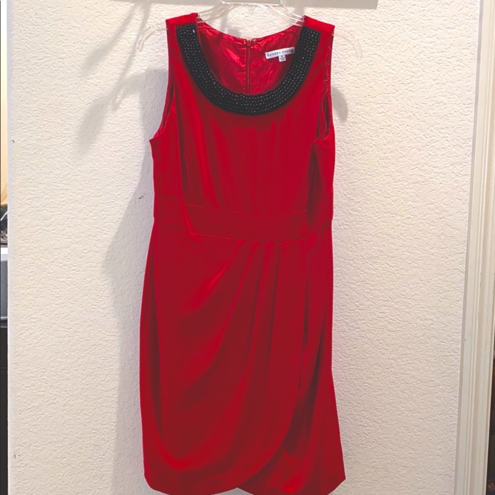 Sandra Darren | Red Dress